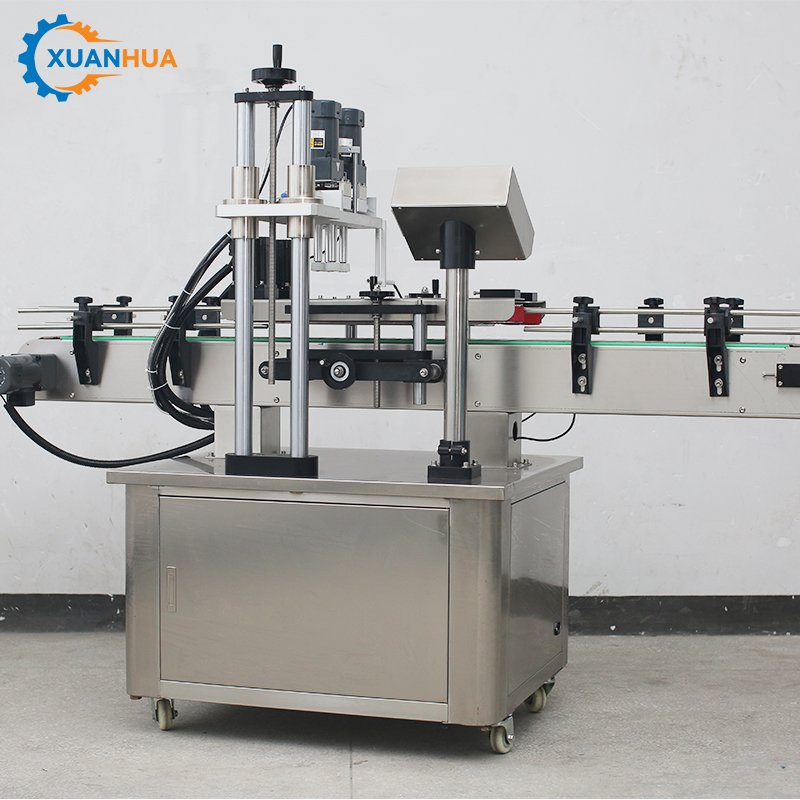Vacuum Perfume Bottle Ropp Water Filling and Capping Machine Manual Plastic Bottle Screw Capping Machine