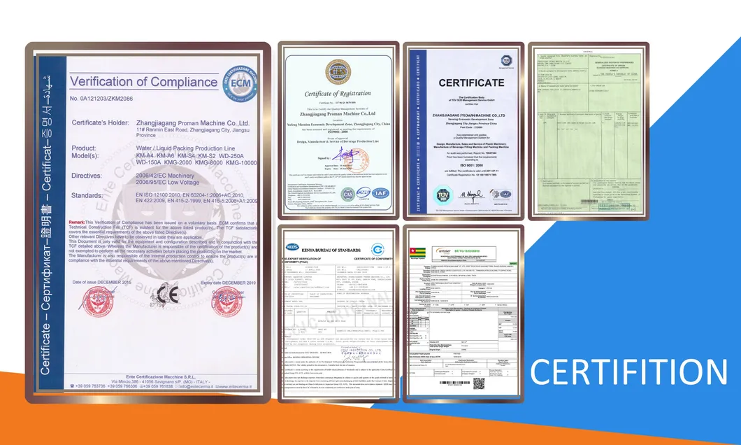 Certificates