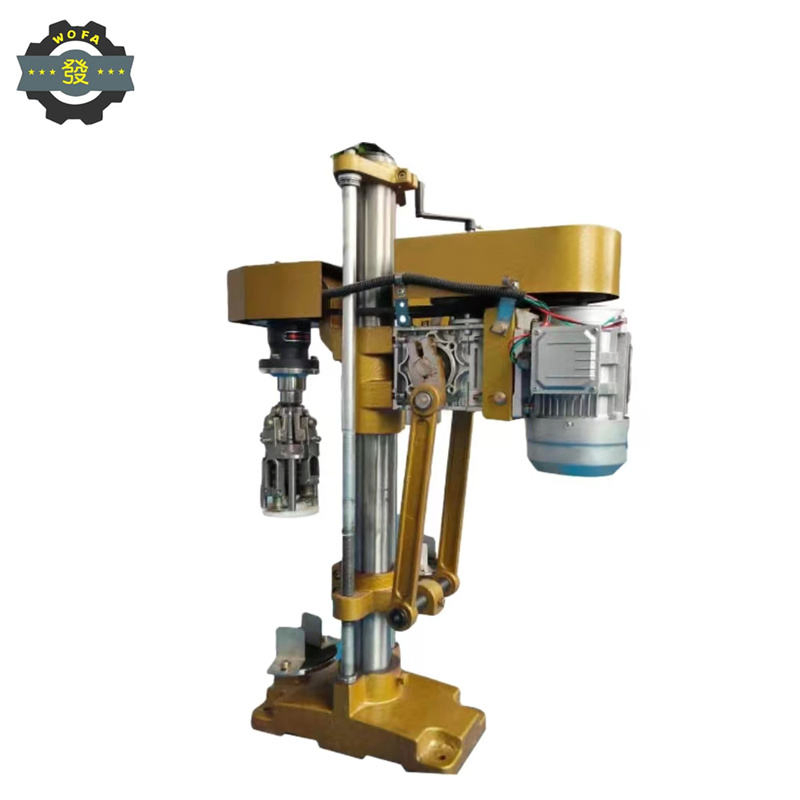 Jia He Semi-Automatic Wine Bottle Sealing Machine, White Wine Canned Screw Capping Machine Glass Bottle Aluminum Capping Machine