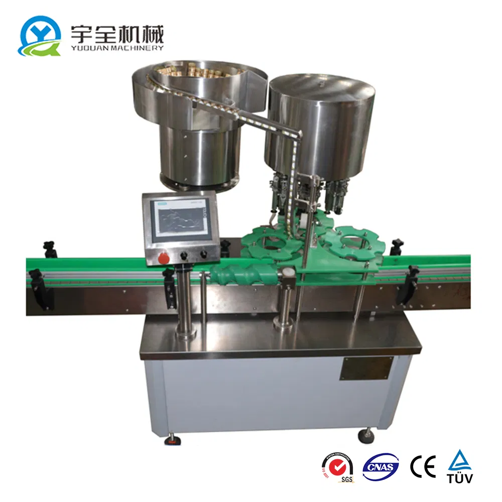 Automatic Rotary Multi-Head Screw Capping Sealing Machine for Plastic and Aluminum Cover