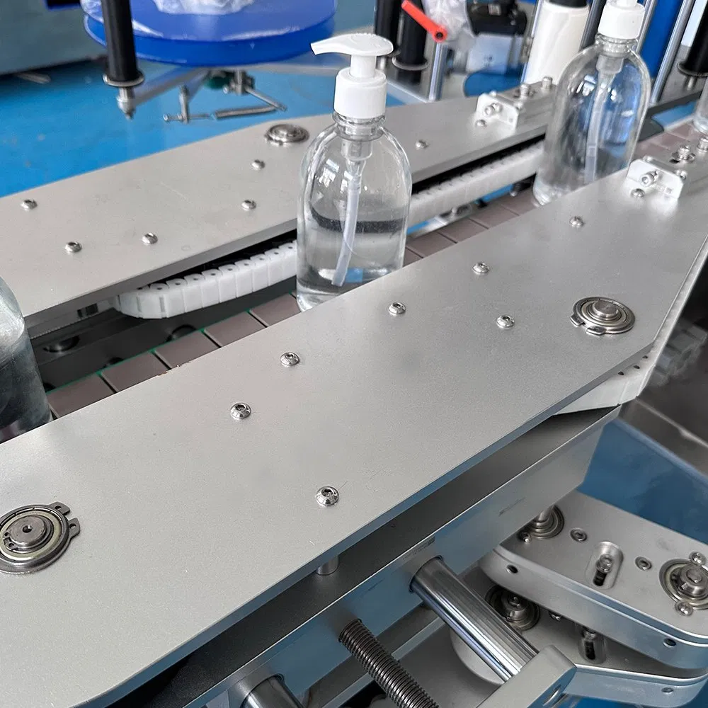 Automatic Front &amp; Back Double Sides Labeling Machine Flat/Square/Round Glass/Plastic Bottle/Jar/Can/Barrel Sticker Labeling/Label Machine Wholesale Factory Dire