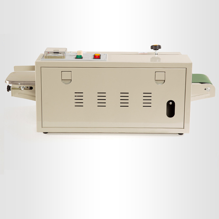 Continuous Band Sealer Without Ink Roller CE Certificate Horizontal Vertical Film Bag Sealing Machine