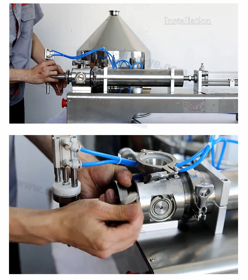 Semi-Auto Paste Filling Machine Display 3