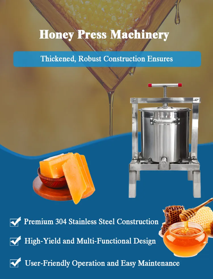 Manual Honey Press Detail 1