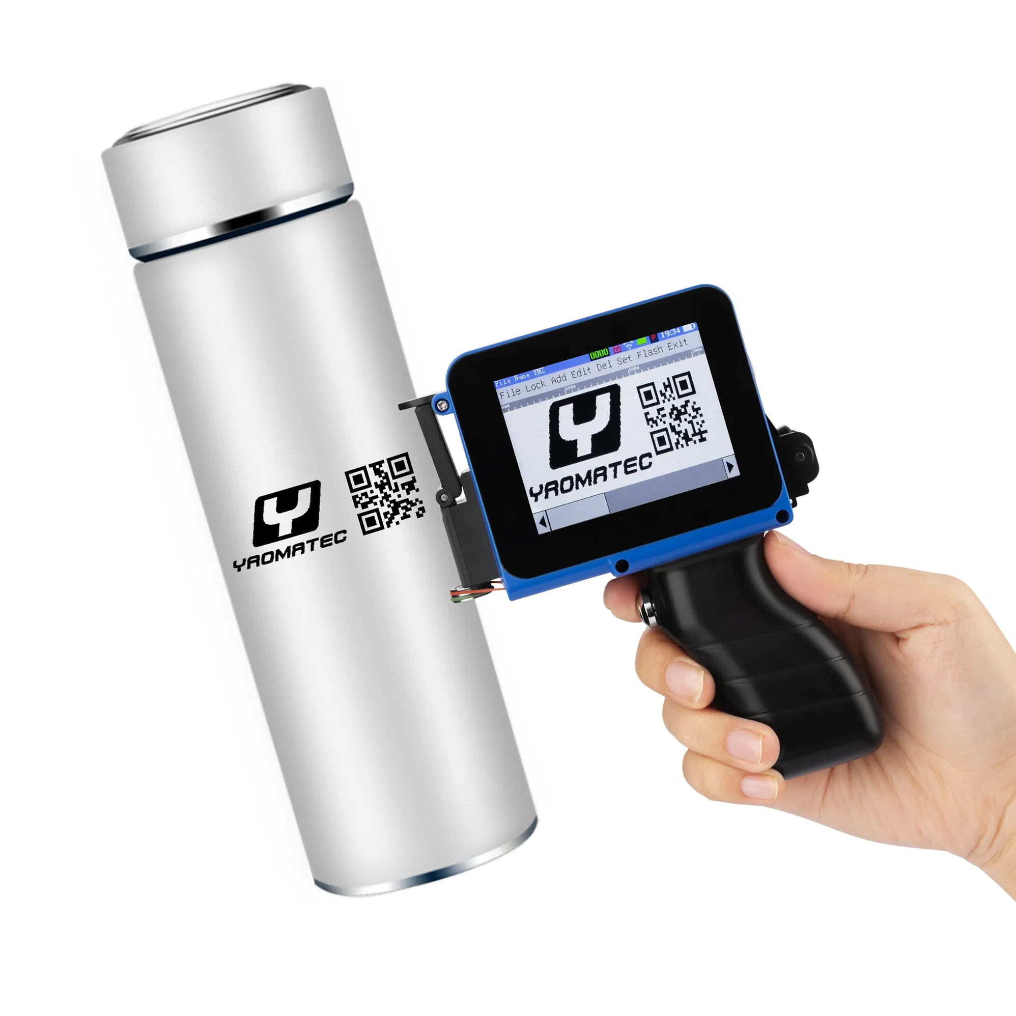 Yaomatec Hot Product Multi-Language Tij Mini Inkjet Printer Handheld Batch Coding Machine