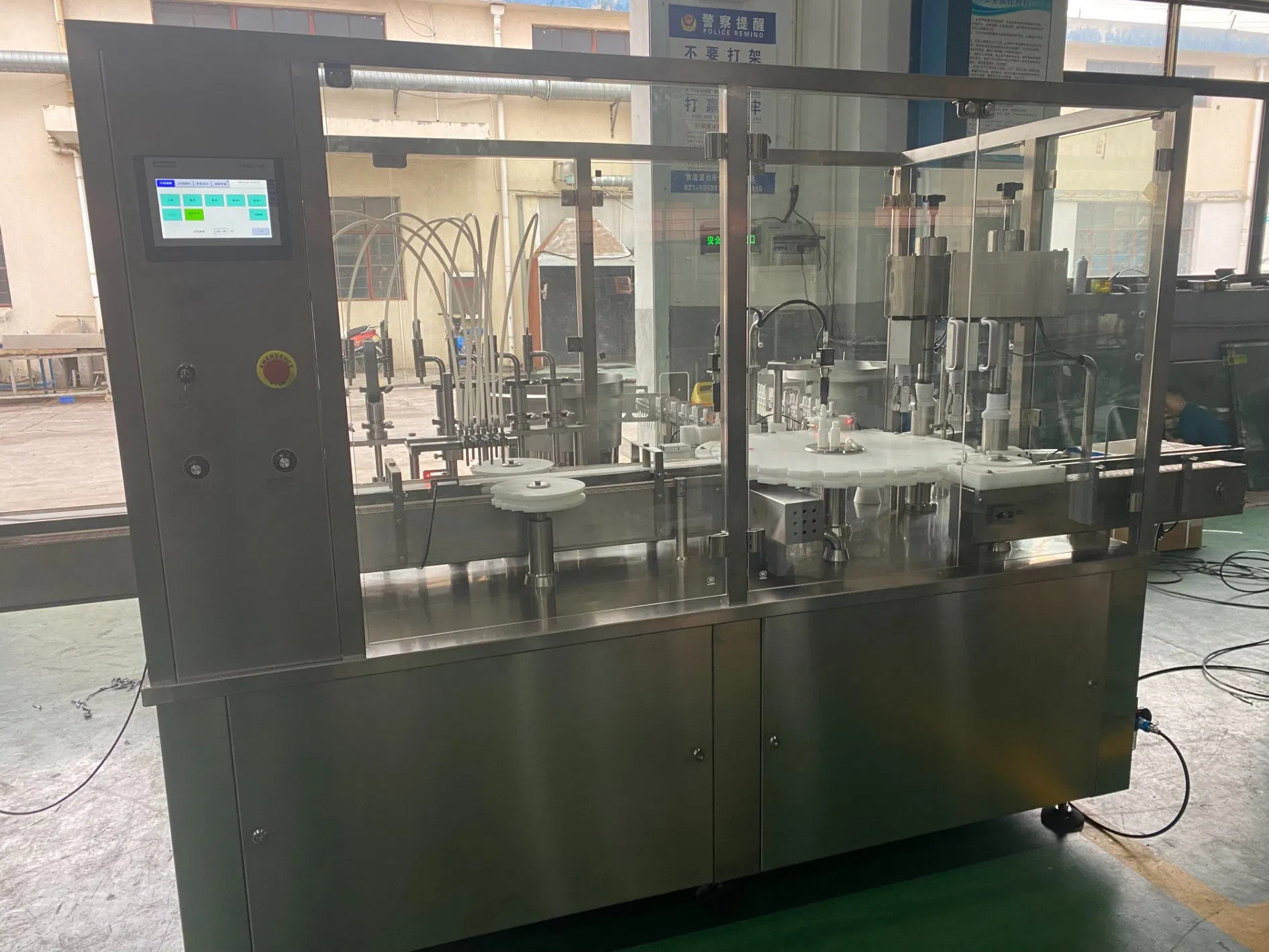 Spray Pump Bottle Filling Capping Machine 100ml Perfume Liquid Bottle with Atomizer Filling Machine