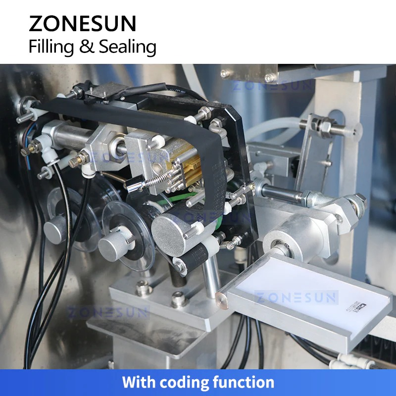 Zonesun Zs-Afc03 Horizontal Sachet Water Packing Machine for Liquid and Paste Filling Seals Premade Pouches Efficiently
