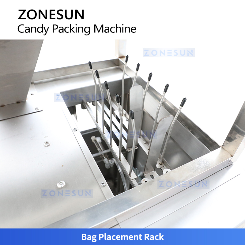 Zonesun Zs-Afs04c Automatic Premade Stand up Pouch Zipper Bag Candy Granule Multi-Head Weigher Filling and Sealing Machine for Snack Food Packaging