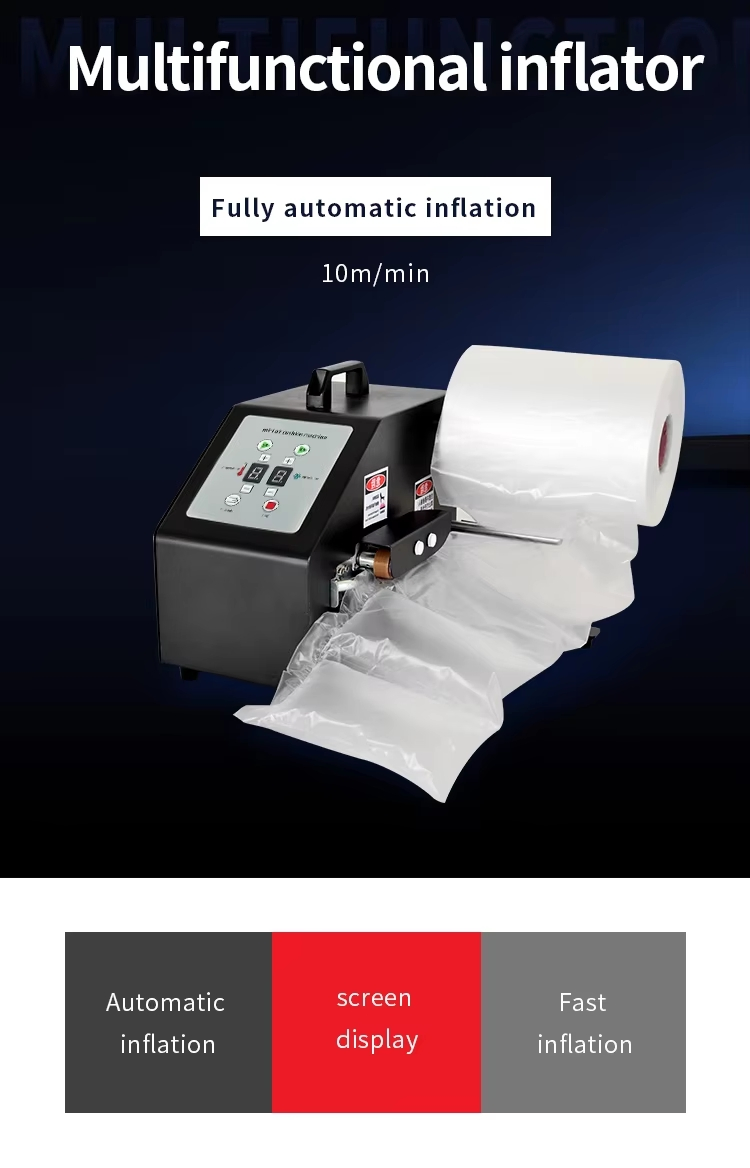 Air Cushion Machine System for Small Eye Air Packaging Making Machine for Big Eye Suitable for All Air Cushion Material