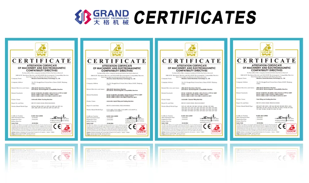 Certificates