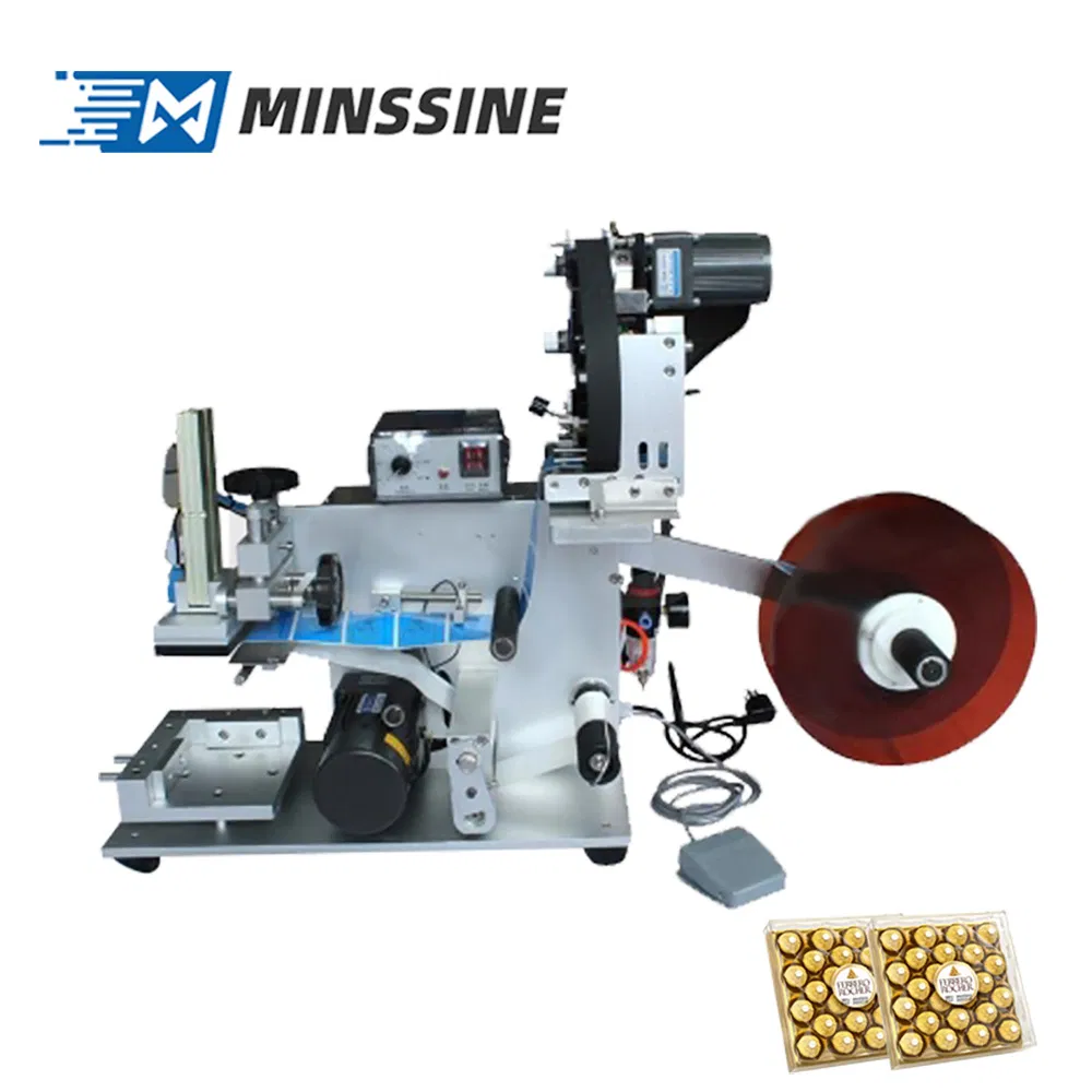 High-Speed Flat Lamination Labeling Equipment with Versatile Vacuum Generator Advanced Flat Lamination Labeling System for Efficient Production