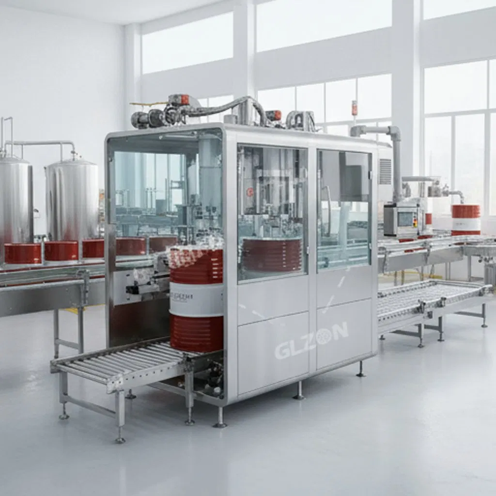 Automatic Weighing and Filling System for Chemical Solutions