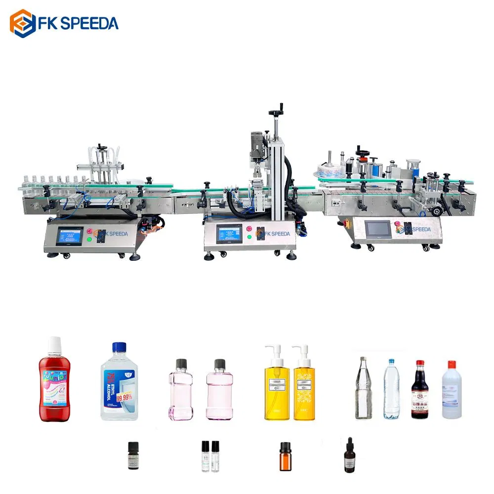 Automatic Desktop Liquid Filling Machine