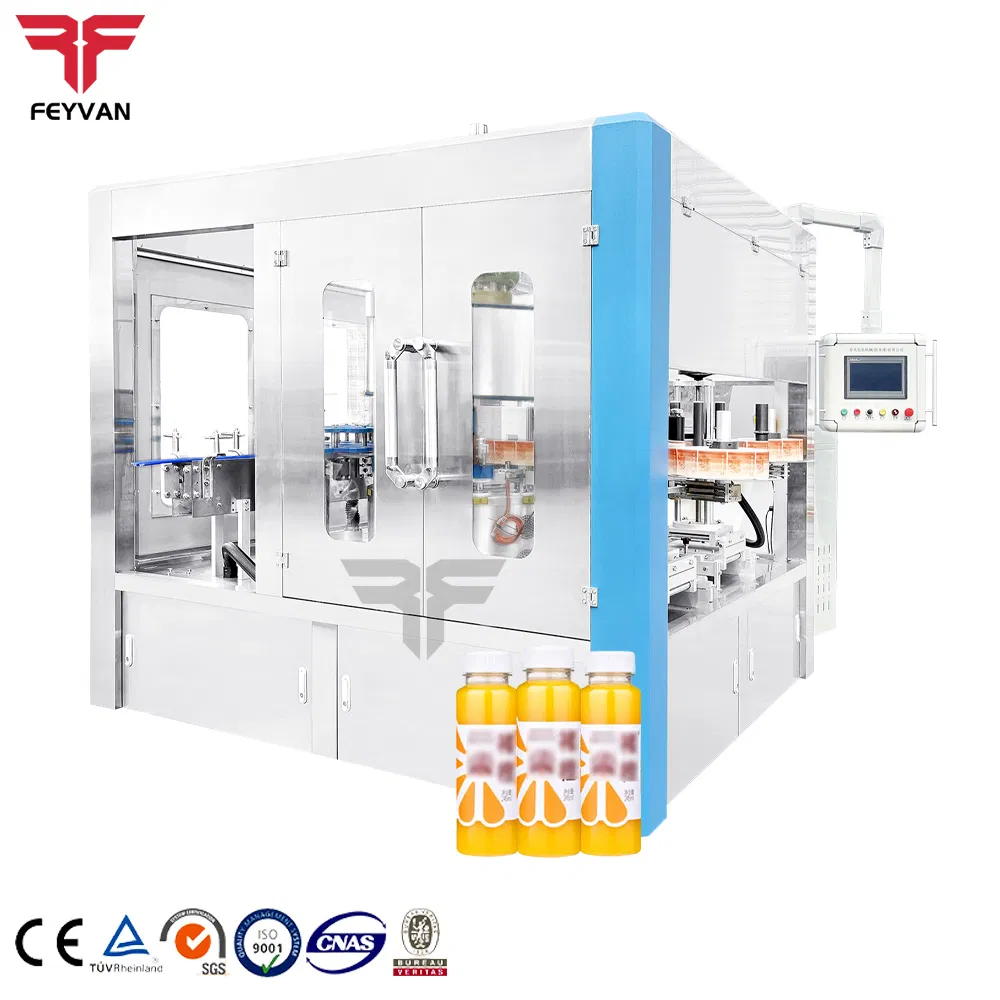 Factory Automatic Cans Wine Beverage Round Bottle Rotary Self-Adhesive Labeling Machine Manufactured in China