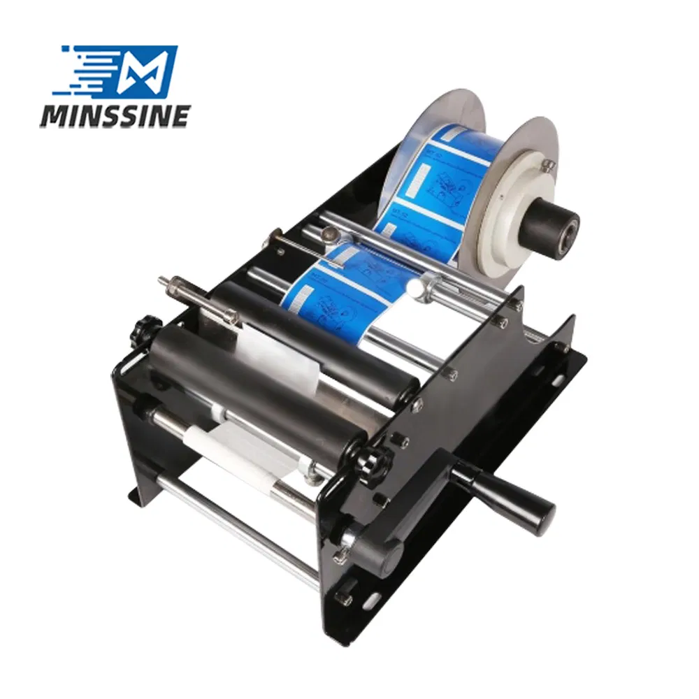 Compact User-Friendly Labeling System for Fast Round Bottle Labeling Fast and Efficient Labeling Solution for Round Bottle Products