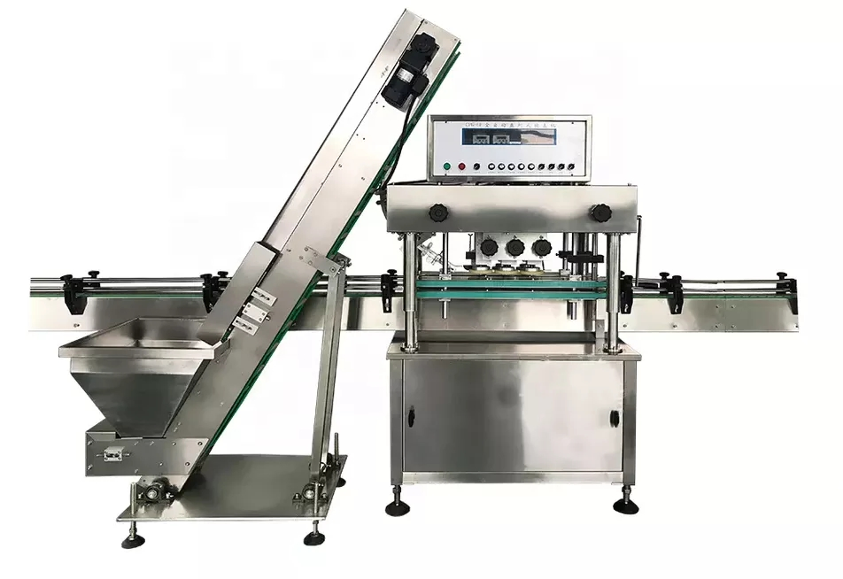 Automatic 6 Wheels Plastic Bottle Bottle Screw Capping Machine