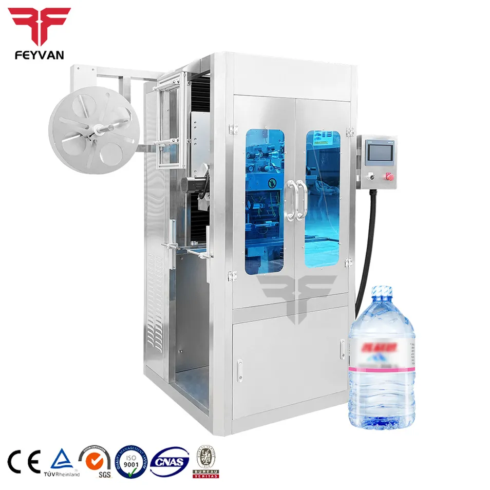 Automatic Sleeve Labeling Machine