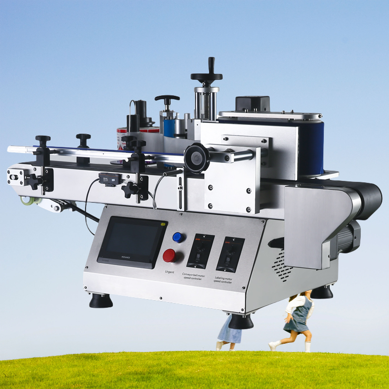 Efficient Labeling System for Round Bottles and Containers