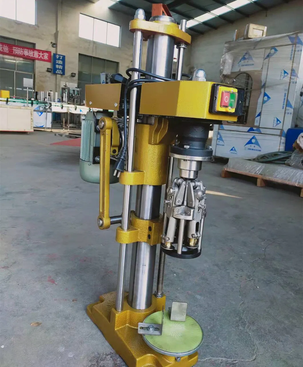 Semi Automatic Capping Machine View 1