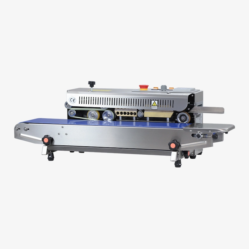 Frb-770I Hualian Horizontal Stainless Steel Continuous Sealing Packing Machine Band Sealer for Sealing Plastic Bag