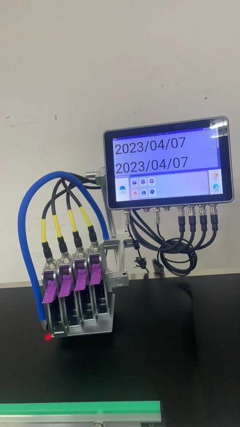 Global Android System Flexible Automatic Online Tij 2.5 Thermal Industrial Inkjet Expiry Date Coding