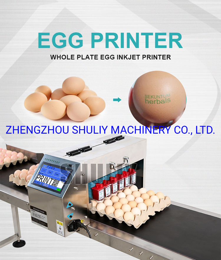 Durable Inkjet Code Printers/ Egg Stamping Machine/Inkjet Coding Machine with Cheap Price