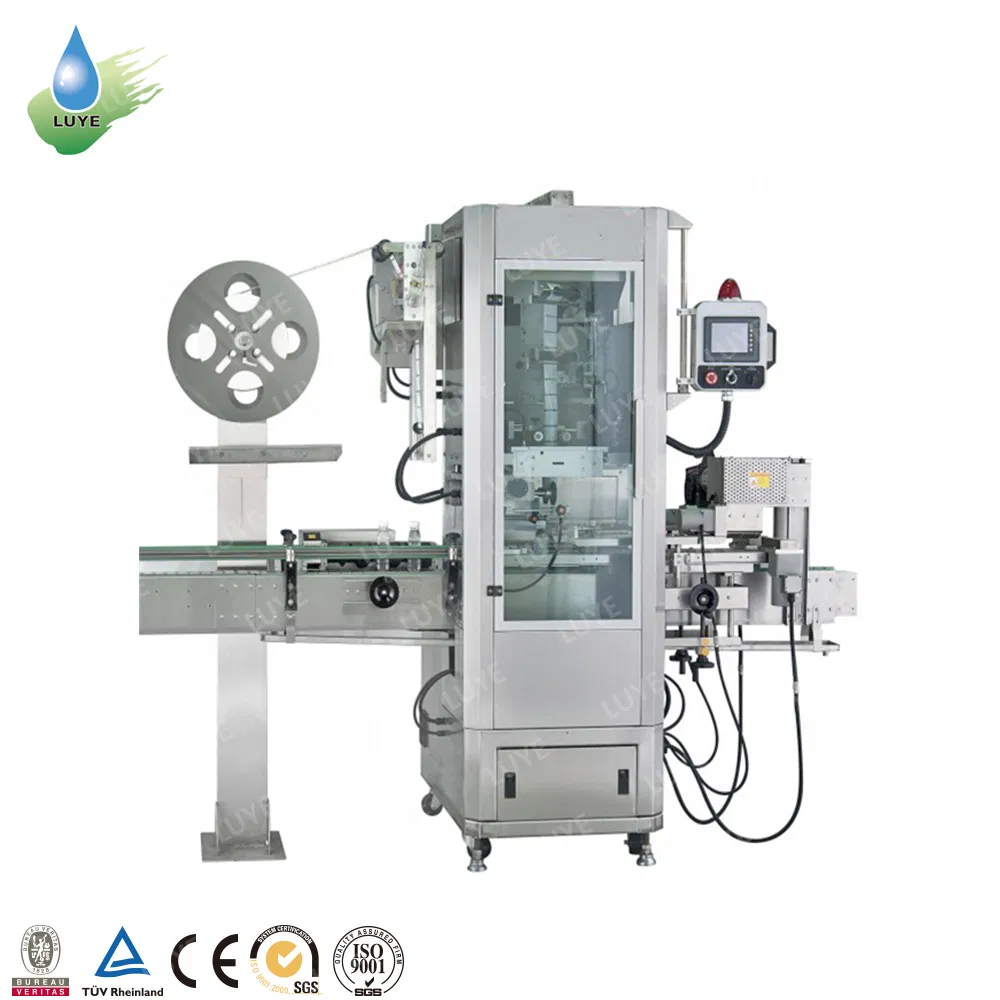 12000bph Automatic Beverage Bottle Shrink Sleeve Labeling Machine with PVC Label