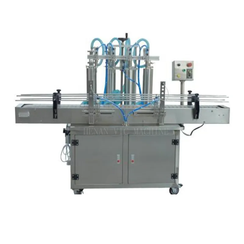 Four head filling machine