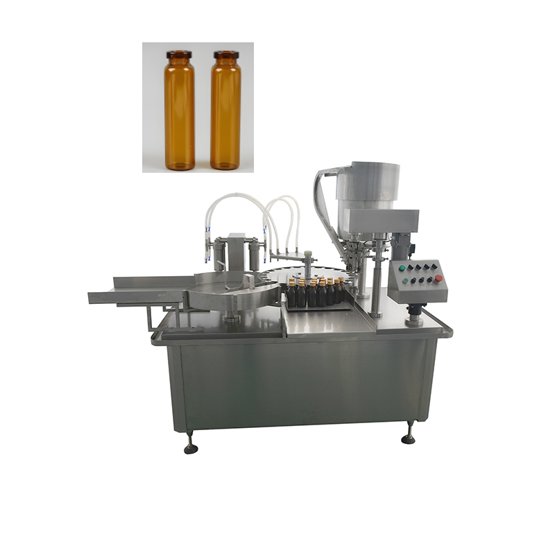 Multi-Heads Small Bottle Filling and Capping Machine 10ml Bottle Liquid Filling and Capping Machine