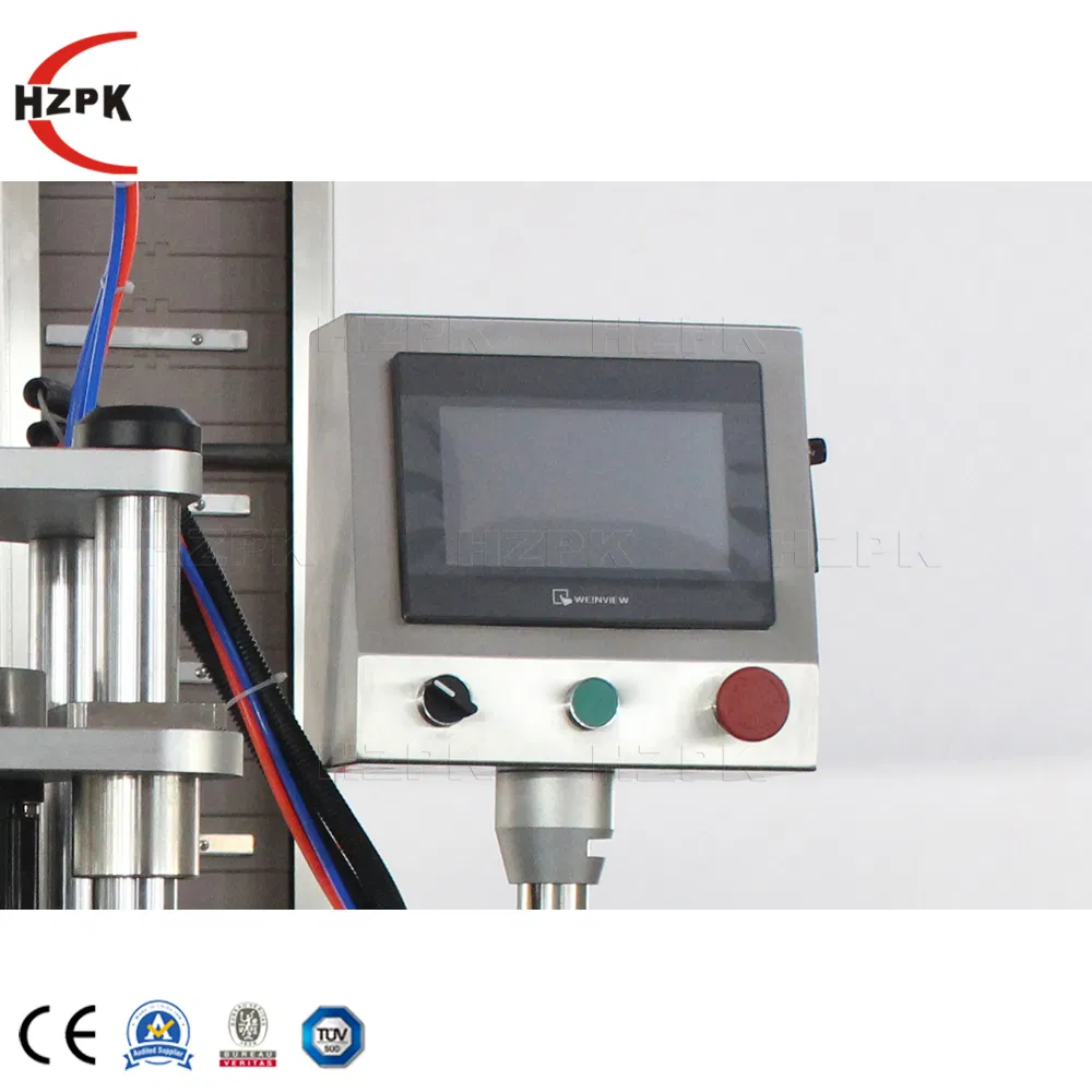 Hzpk Automatic Screw Capping Machine Glass Jar Container