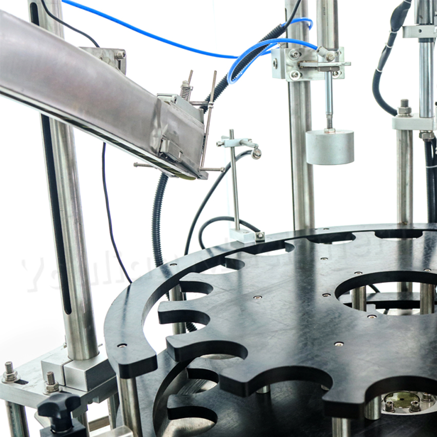 Automatic Single Head Capping Machine for Ropp Aluminium Cover Liquor Glass Wine Bottles Proof Metal Plastic Screw Caps Capper Machinery