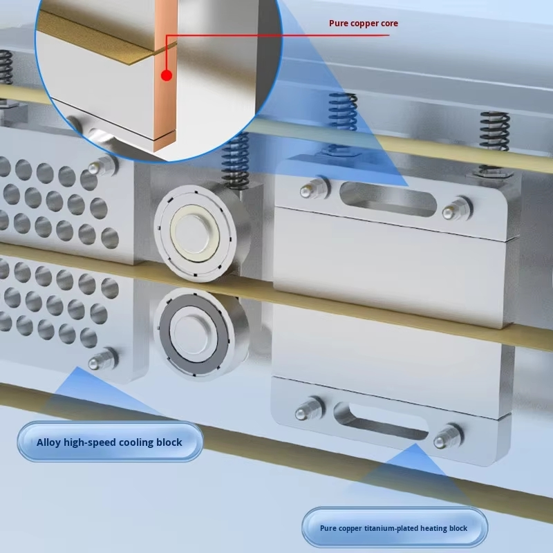 Big Continuous Band Sealing Machine for Stand Type Pouch