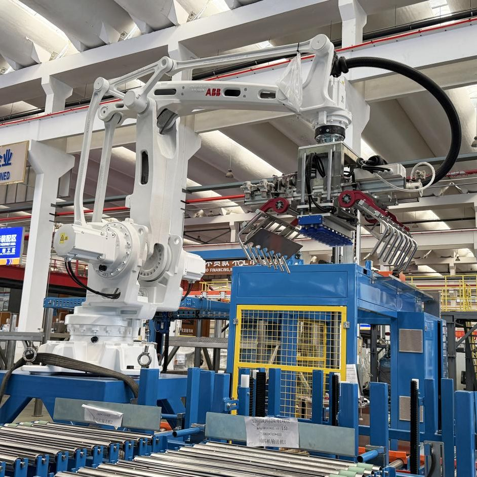 Valve Pocket Automatic Weighing and Palletizing Packing System