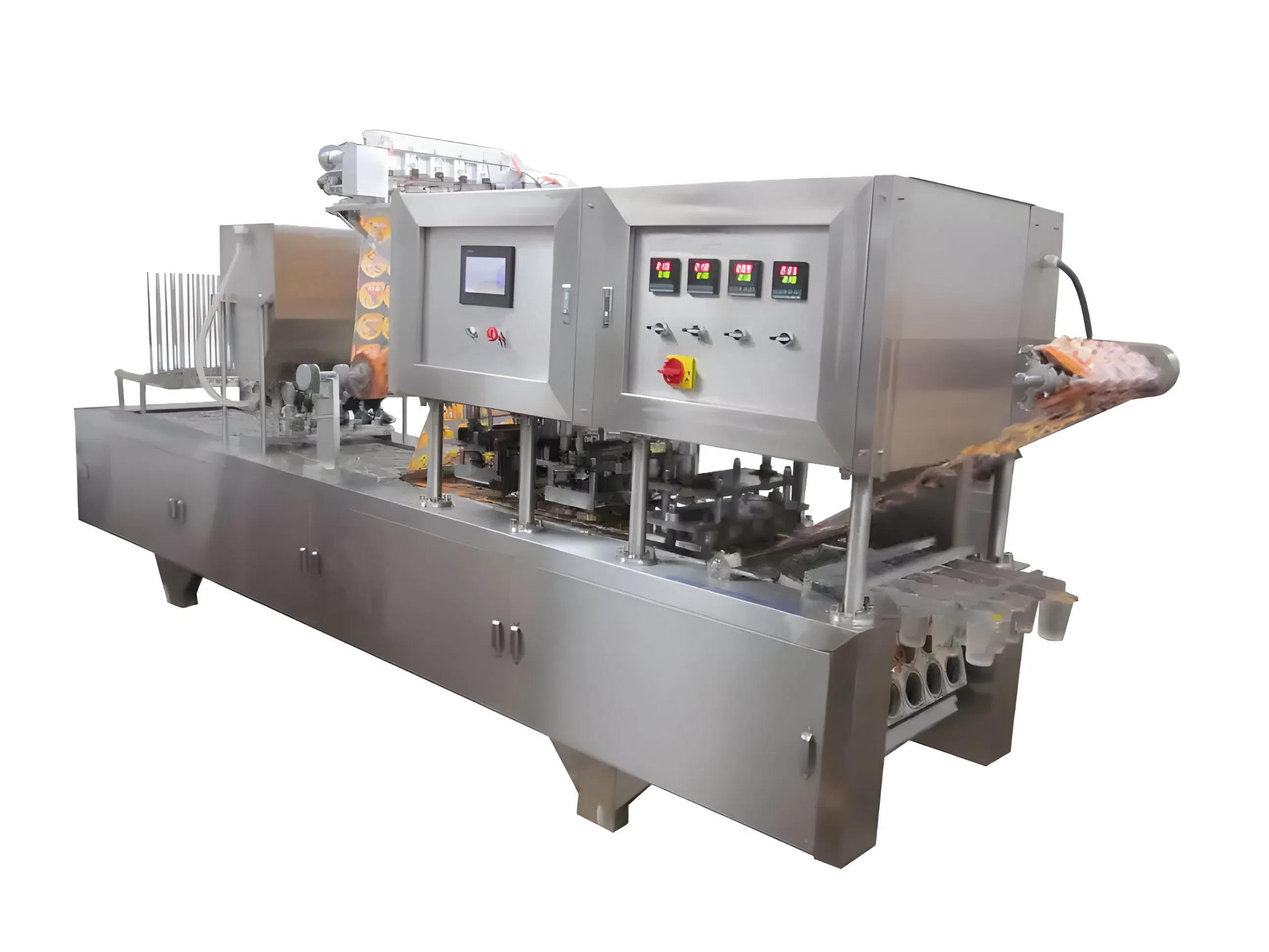 High-Speed Multi-Head Ice Cream Cup Filling and Sealing Machine
