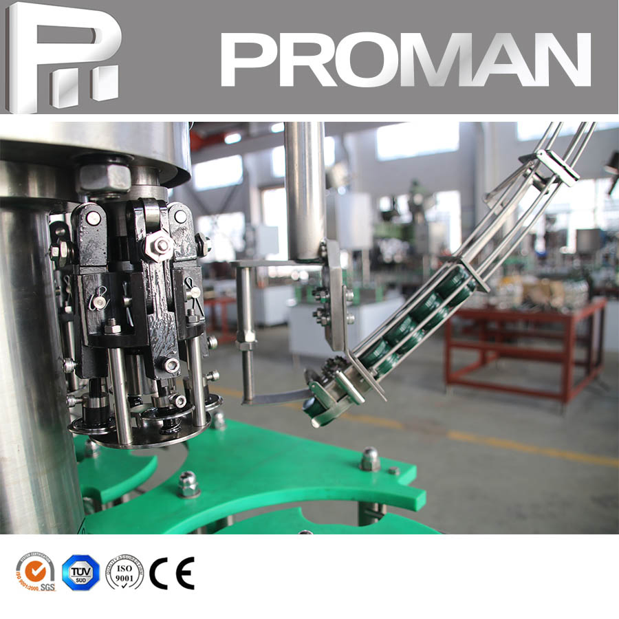 Automatic Glass Wine Bottle Metal Aluminum Capping Ropp Lid Crimping Locking Capping Machine Capper