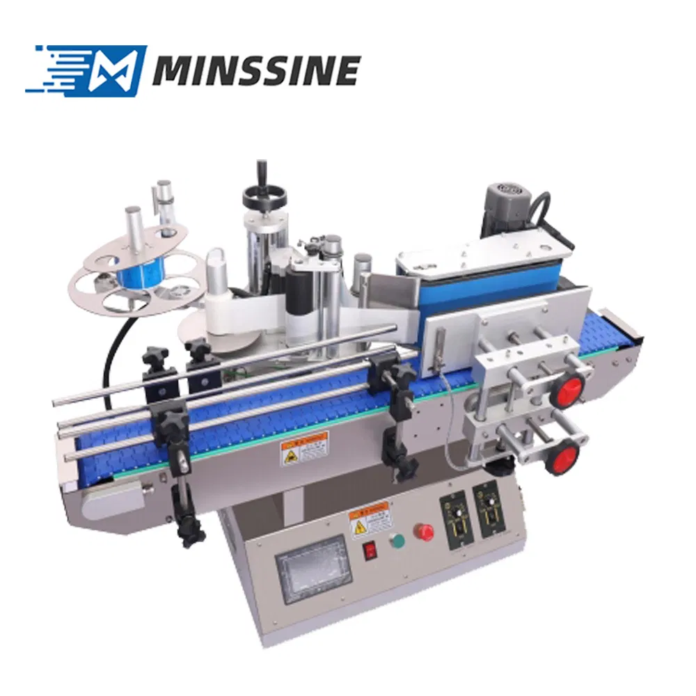 Innovative Desktop Labeling System for Rapid Application of Round Bottles User-Friendly Labeling System for Swift Round Bottle Applications