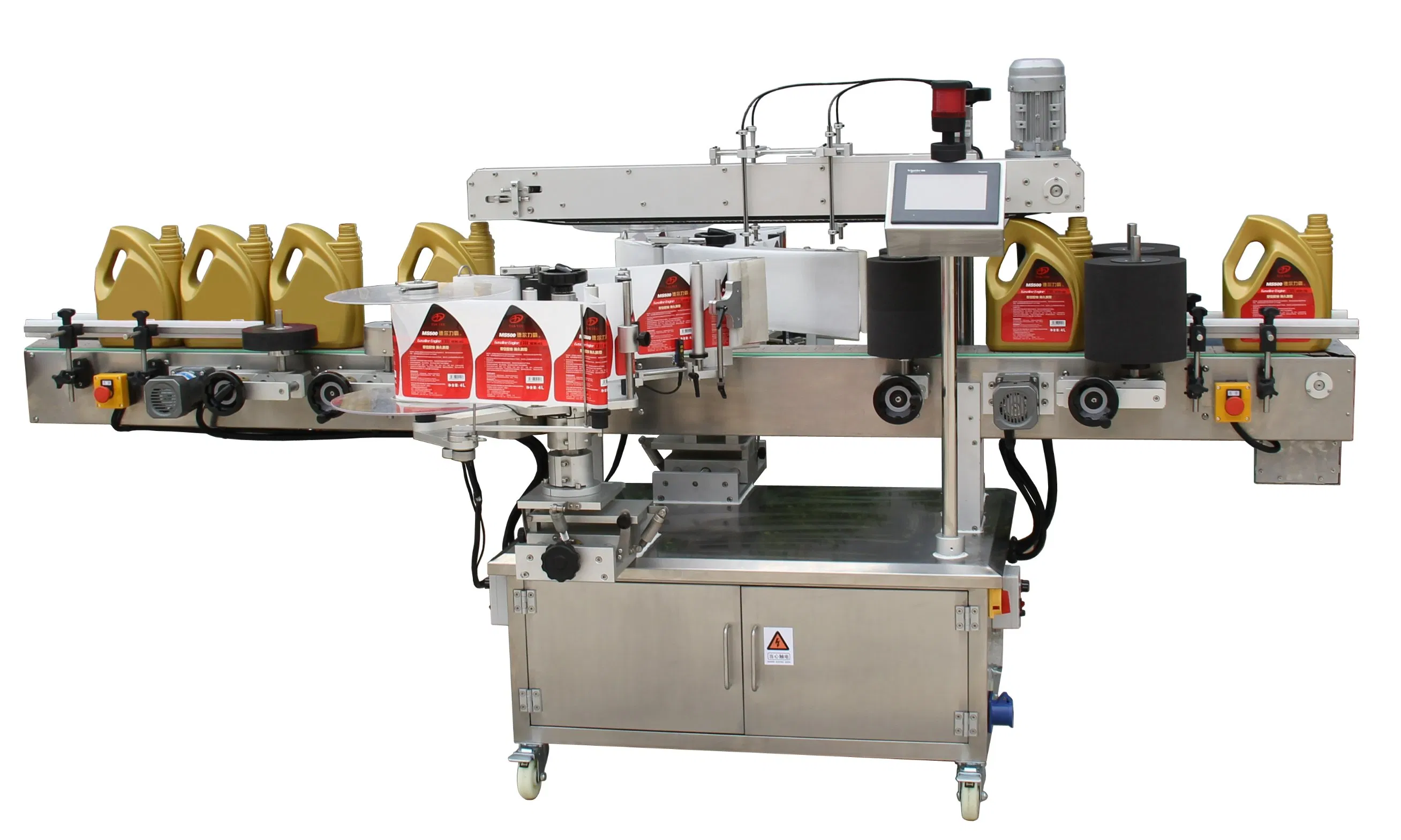 High Precision Factory Provided Self-Adhesive Labeling Machine Front and Back Sides