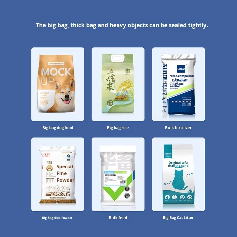 Big Continuous Band Sealing Machine for Stand Type Pouch