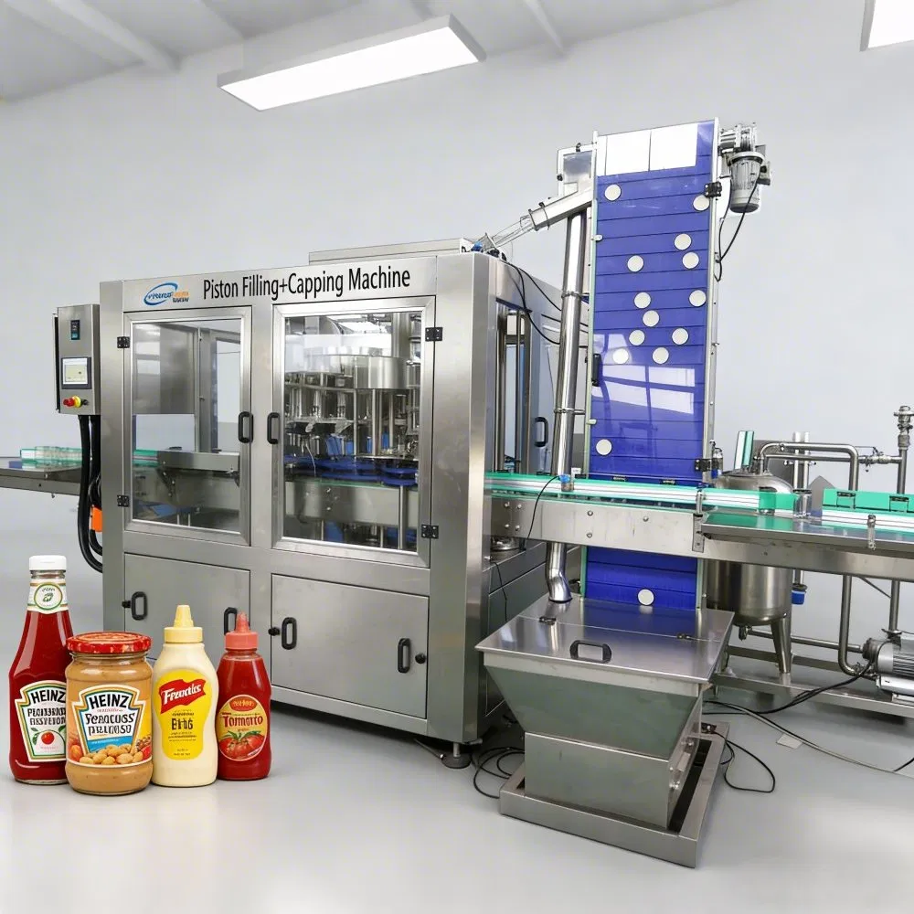 Ketchup/Chilli Sauce/Jam/Jelly/Paste/Mayonnaise/Honey/Tomato Sauce/Soy Sauce Filling Machine Manufacturers in China