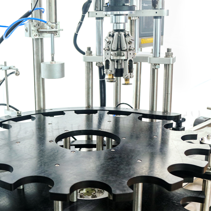 Automatic Single Head Capping Machine for Ropp Aluminium Cover Liquor Glass Wine Bottles Proof Metal Plastic Screw Caps Capper Machinery