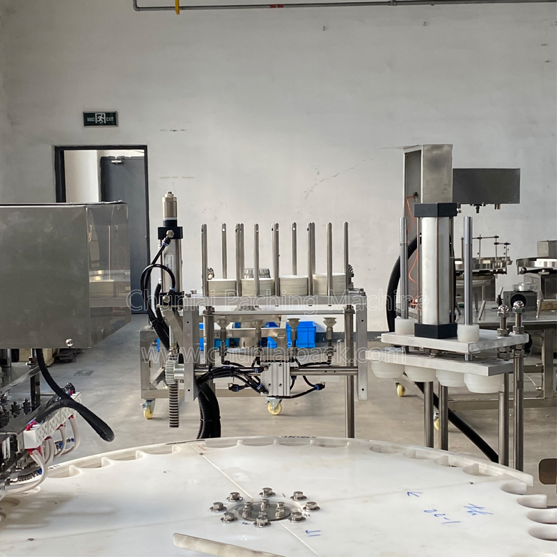 High Efficient Automatic Induction Edible Potato Filling Sealing Machine Kis-1800