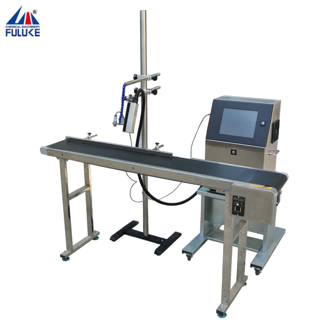 Dijital Label Roll Printing Machine Portable Inkjet Coding Machine Inkjet Printer 6 Lines