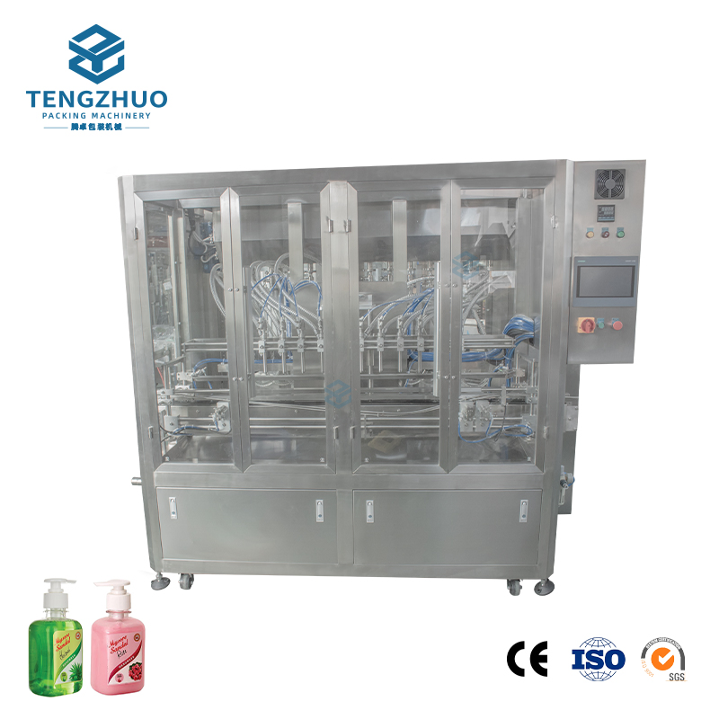 Customizable Multi-Head Liquid Filling Machine for Beverage Production Line