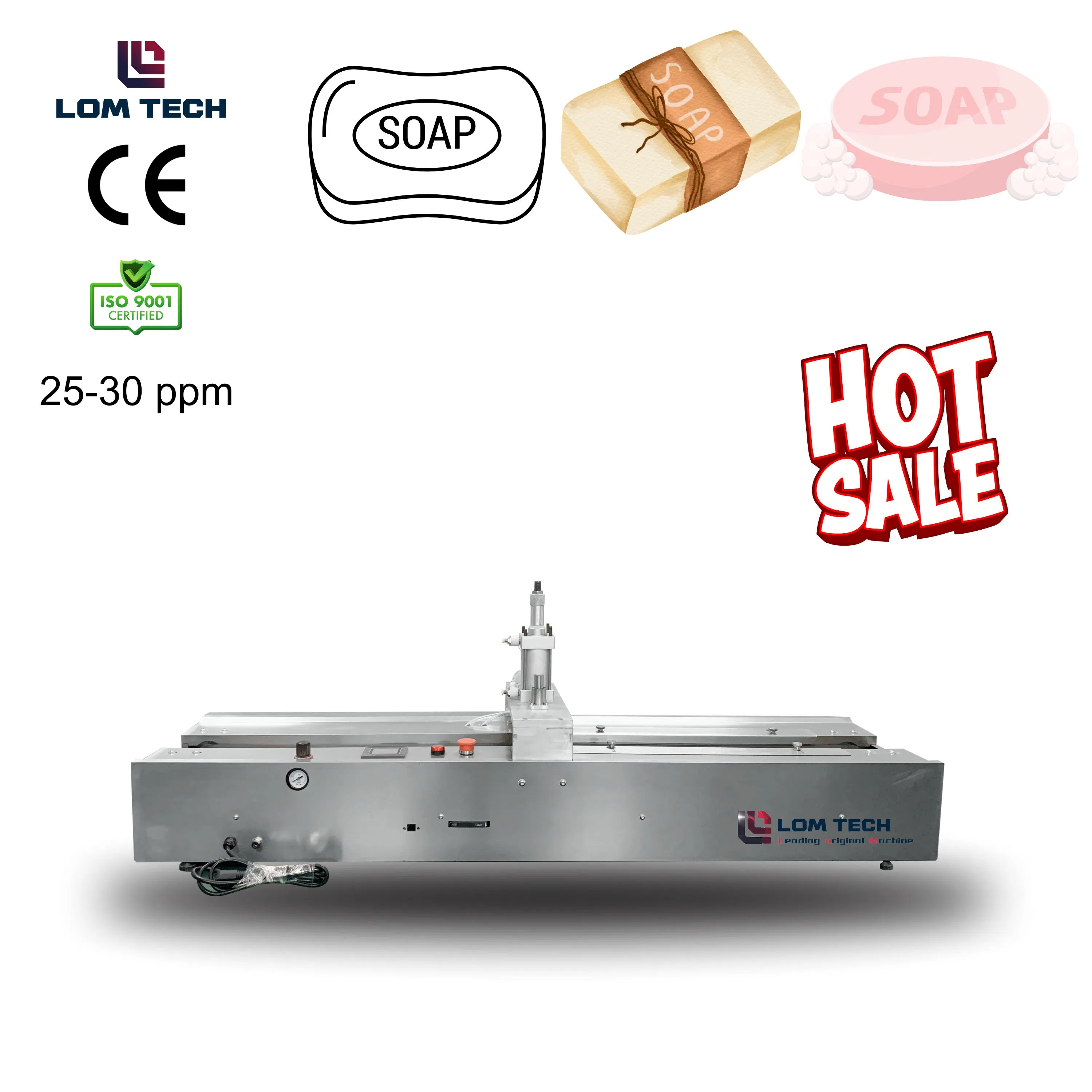 Professional Soap Stamp Press with Adjustable Depth Feature