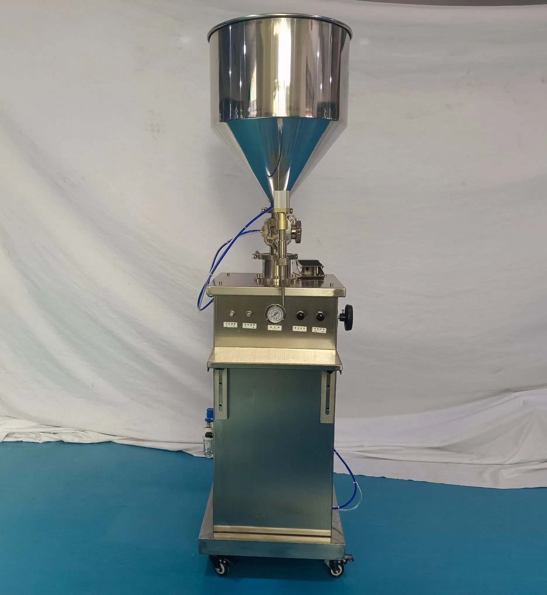 Vertical Filling Machine Front Elevation