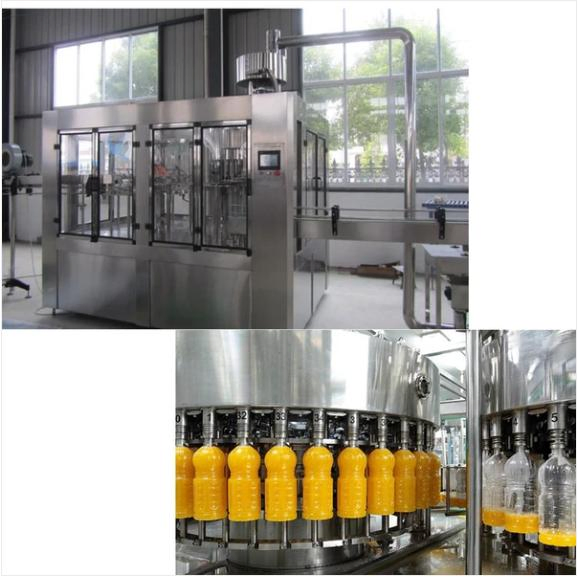 Automatic Liquid Pure Mineral Water Fruit Juice Carbonated Soft Drink Beverage Bottling Capping Sealing Filling Machine