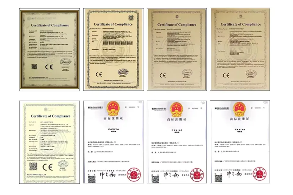 Certifications