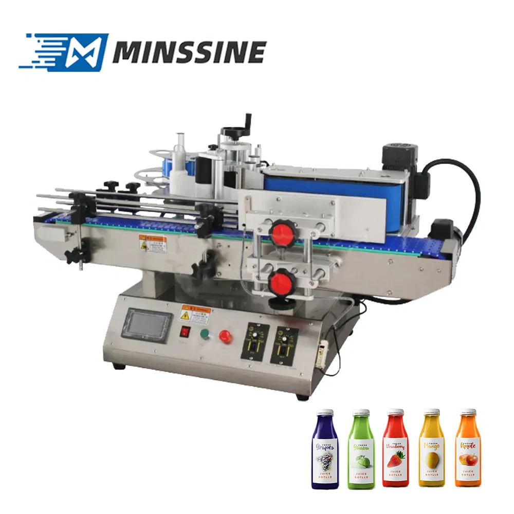 Innovative Desktop Labeling System for Rapid Application of Round Bottles User-Friendly Labeling System for Swift Round Bottle Applications