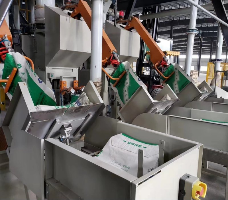 Automated 50pound Powder Metering Packing Systems with Ultrasonic Sealing