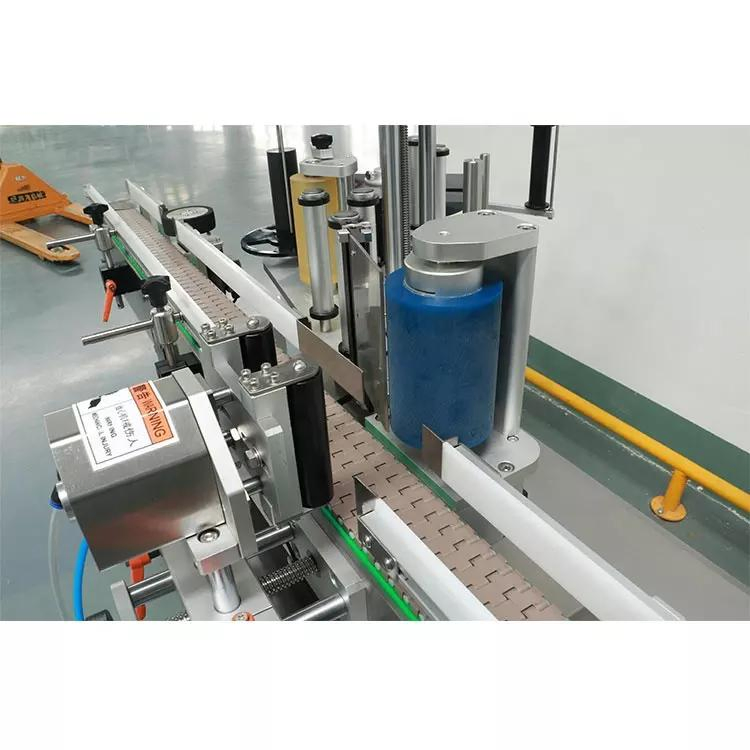 Automatic Multifunctions Front &amp; Back Two Double Sides Flat Round Oval Plastic Bottle Sticker Labeling Machine China Factory Price